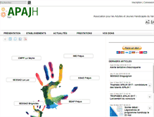Tablet Screenshot of apajh83.org